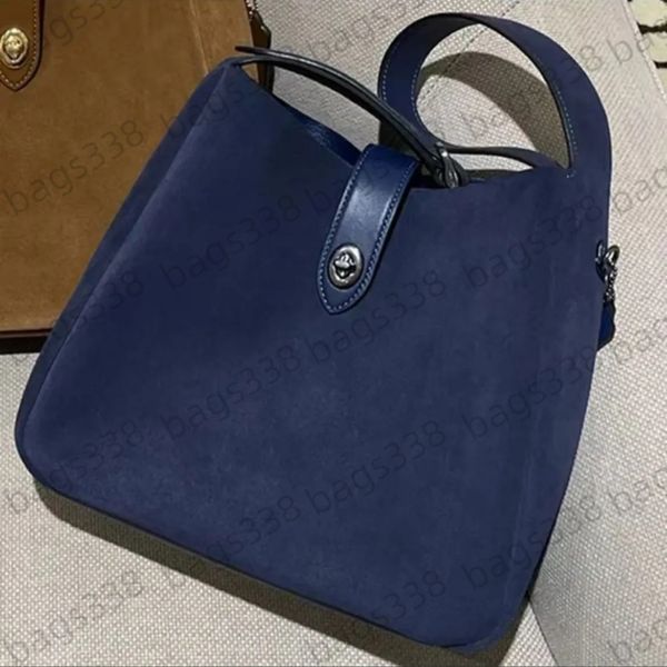 

Designer bag brooklyn bags 28 39 34 cm suede luxury women single shoulder tote YN handbag quality capacity large minimalist genuine leather classic underarm fashion, Black