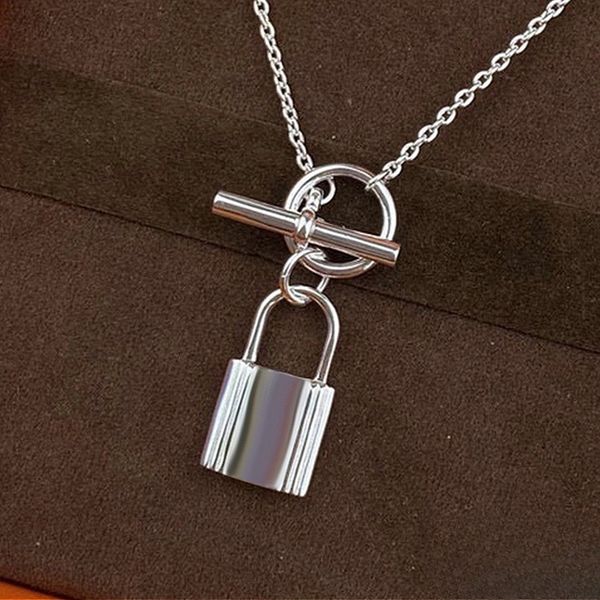 

2026 silver necklace designer for women 2024 brand fashion charm diamond pendant for men gold designer necklace luxury jewelry