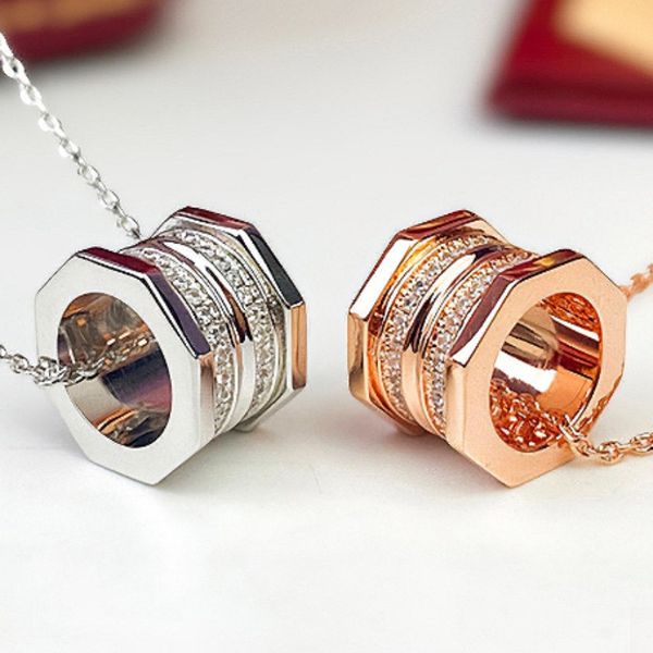 

designer necklace designer bracelet designer new diamond chain classic design charms pendant love necklace for women girls titanium steel jewelry