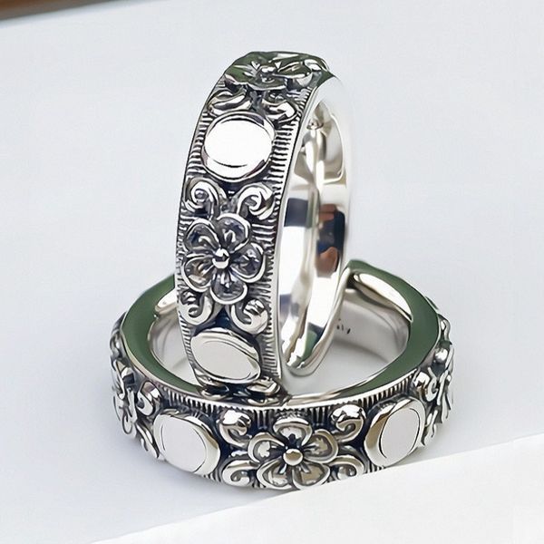

gold ring designer ring anillos rings mens designer heart band rings couple jewelry titanium steel band fashion classic gold silver rose color screw