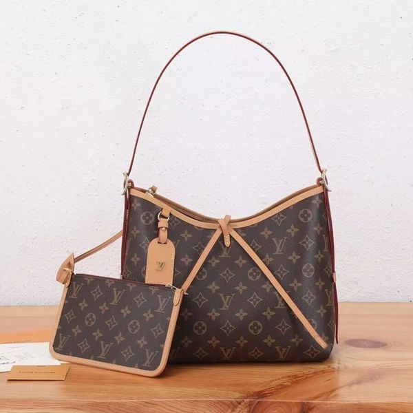 

Designer Bag Luxury Shoulder Bag Handbag Classic All-Over Print Shopping Bag Canvas and Leather Combo Tote Large Capacity Shopping Bag Fashionable High-Quality Bag a, #25