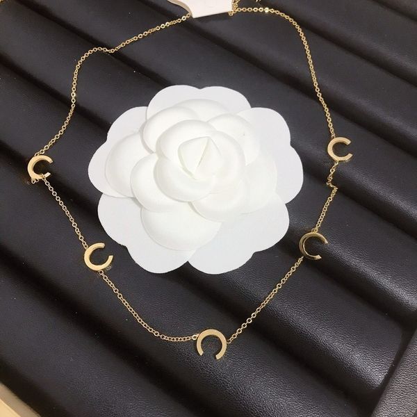 

Classic Designer Bracelets Necklace Pendant Set Brand Letter Bracelet Stainless Steel Gold Plated Jewelry Gift with Box