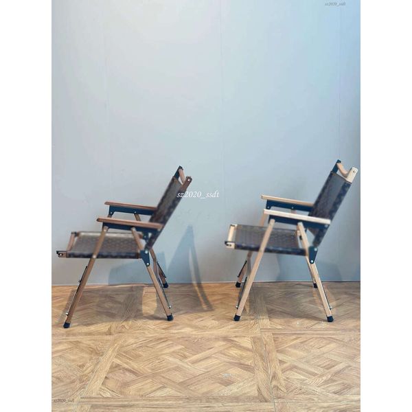 Design folding chairs, leather practical, stable, high-quality outdoor home dual-use
