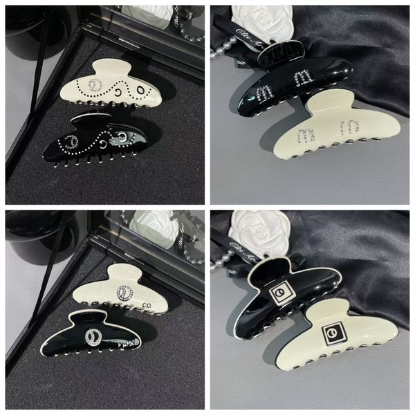 

Luxury Hair Clip Color Vintage Style Shark Hair Clips Classic Trendy Hair Jewelry Girl Friend Gift Face Washing Makeup Hair Clamps, Beige