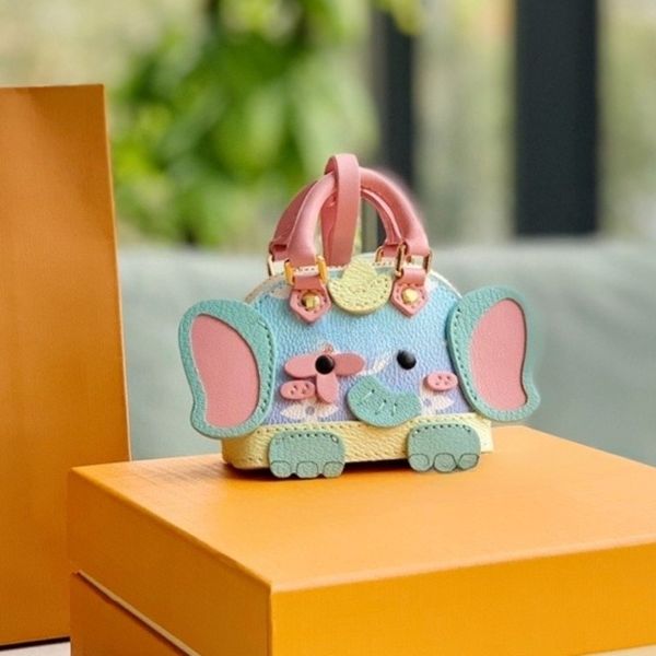 

Designer Bag Charm Pendant Zipper Keychain Wallet Key Chain Charms Designer Leather Bag Pendant Accessory Gifts