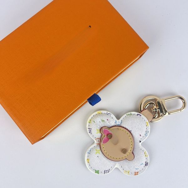 

Designer Bag Charms Keychains Sunflower Pendant Accessories Lanyards Flower Car KeyRings Holiday Gifts, 9 small no box