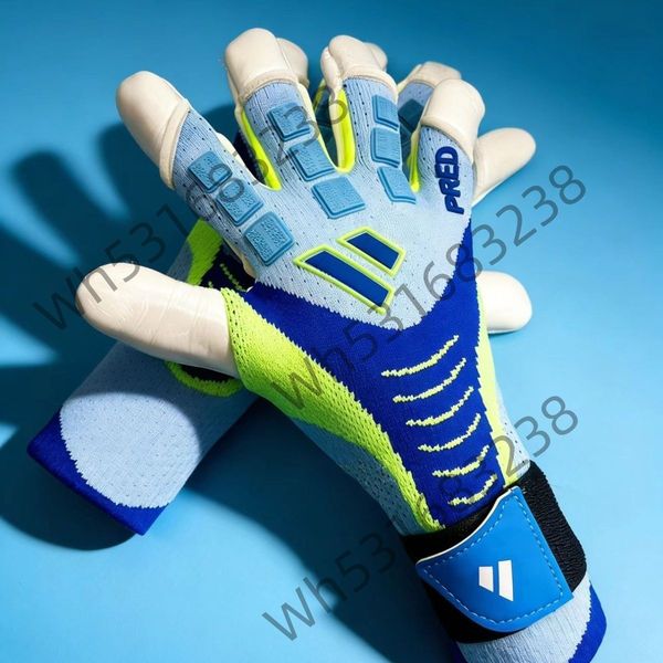 

2026 World Cup New Falcon Goalkeeper Gloves Goalkeeper Latex Gloves USA Canada Mexico World Cup Adult and Children's Falcon Gloves Breathable, Send Zipper Bag, Gray white-a36-send zipper bag