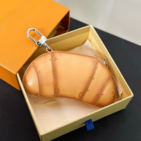 

Designer Keychains Lanyards Key Holder Bag Charms Creativity Coin Purse Keychain Pendant Charm Keyring Gift no box, Blue