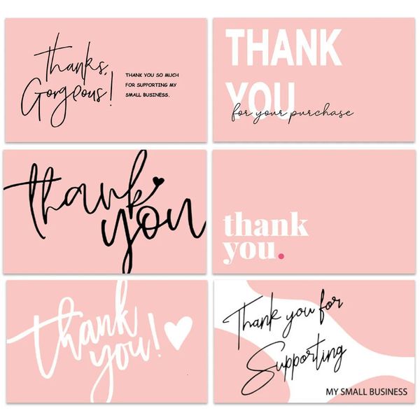 3050Pcs Thank You Card Business Order Party for your support Small card you 260304