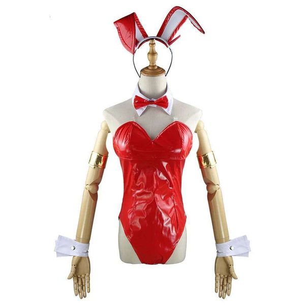 Unisex Anime Cos Zero Two 02 Bunny Girl Cosplay Costume Halloween Uniform Custom Size