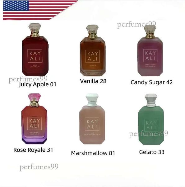 

perfume Kayali women cologne mens Fleur Mesty Rose Royale 31 Vanilla 28 42 81 100ml High-quality natural fragrance US warehouse delivery: 3-7 days for delivery :