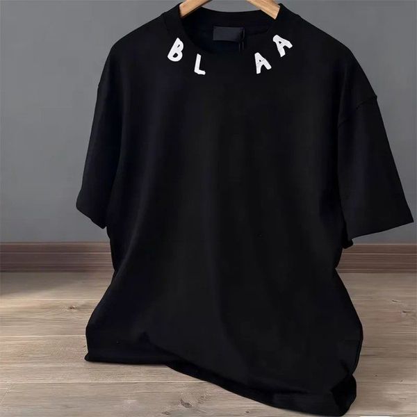 

Designer Brand Tees T Shirts Top Quality Pure Cotton Short Sleeve Shirt Simple Letter Printed Summer Casual Men Clothing Size S-XXXXXL, A1