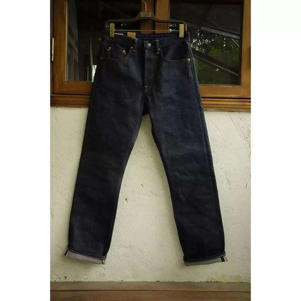 BOB DONG 22oz Heavyweight Selvage Denim Jeans Rigid Straight Fit Pants Lot N235 W260307