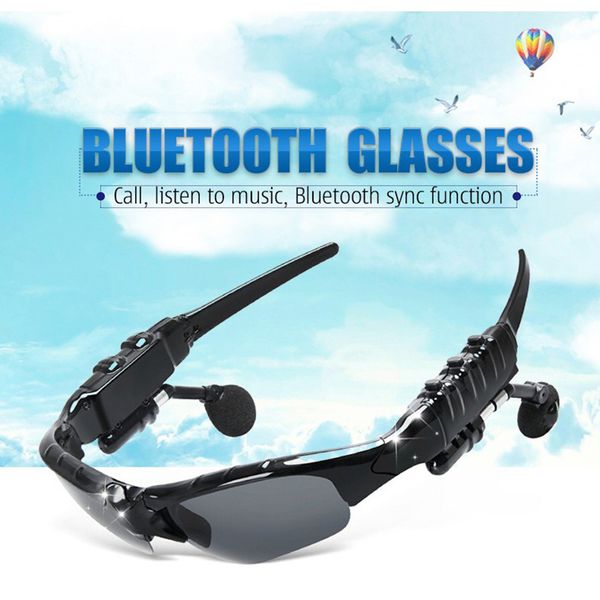5.0 Smart Bluetooth Sun Glasses Wireless Headset Cycling Driving Glasses Surround Sound Headphones Listen Music Call Polarized Sunglasses
