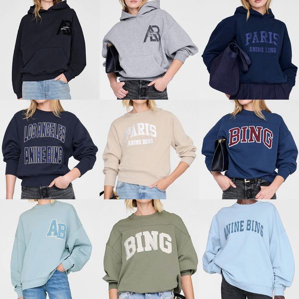 

26ss women designer cotton sweatshirts loose comfy pullover hoodies fashion hooded sweater long sleeved jumpers, Pink