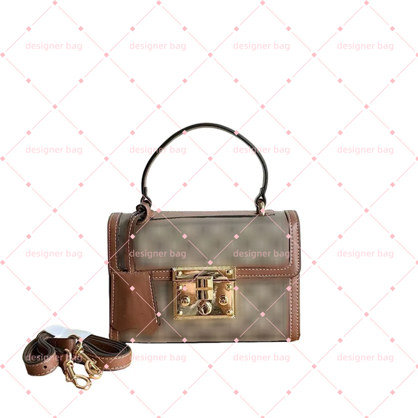 

Contemporary Design Women's Leather Tote Bag - Durable Yet Delicate Lambhide Carrier, Brown