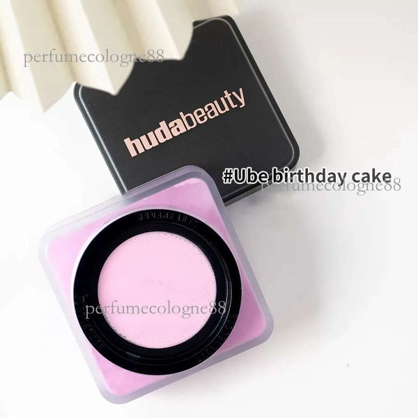 

HUDA Beauty Easy Bake Two Tone 13g And 8 Colors Loose 20g Pound Cake Cherry Blossom Baking Oil Control Concealer Setting Powder, As show