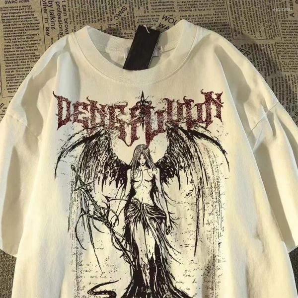 Men's T Shirts Selling Skull Rose Print Comfortable And Breathable Round Neck T-shirt Summer Outdoor High Street Top