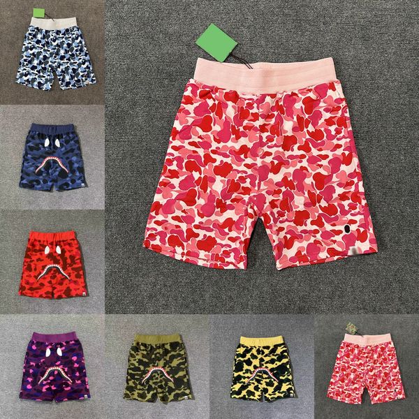 

Designer Shorts Men's Short Fashion Shark Camo Casual Shorts Unisex Cotton Shorts High Street Sports Shorts Beach Shorts High Quality Drawstring Shorts, Shorts 9