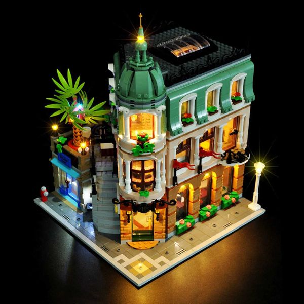 LYBMTWF LED Lighting Kit for 10297 Compatible with Creator Expert Boutique Hotel Building Blocks Model Not Include The Model X260311
