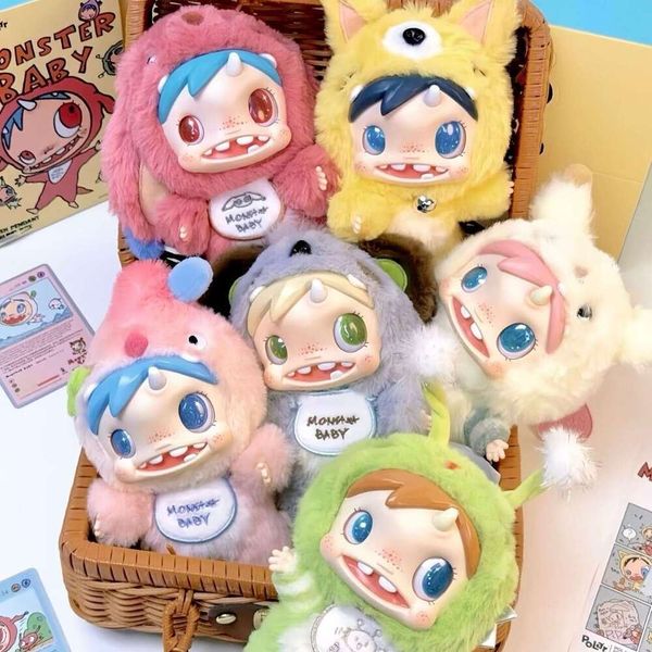 Paula Monster Baby Collection Blind Box Vinyl Plush Pendant Toy QIAOWANTONG