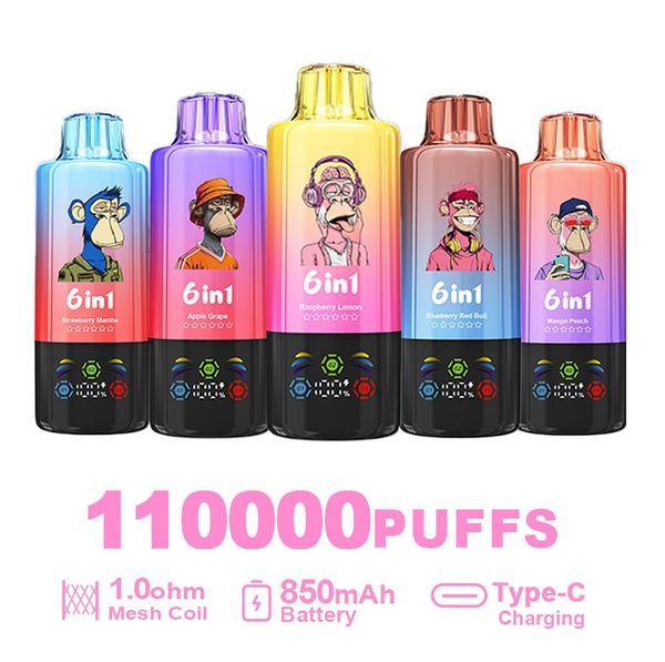 

EU Warehouse BANG Leader 110K 110000 Puffs 6-in-1 Taste 2% 5% Salt Nicotine Puff Pen Electronic Device Massive Capacity Long-Lasting Fast Shipping Puff, Ruber capes not vape