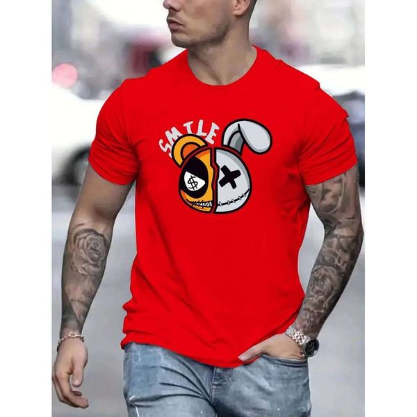 T-shirt,Graphic Tee Men's Summer Clothes,Men's Outfits Graphic Shirts Men Clothing Harajuku Oversized T Shirt Q260312