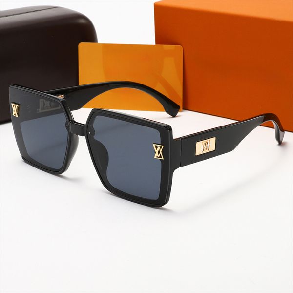 

Polarized Sunglasses Designer Sunglasses for Women Men Classic Eyeglasses Summer Goggle Beach Sun Glasses Letter Design Mens Womens Oversized Sunglass UV400