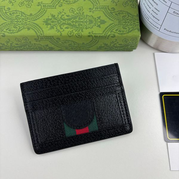Genuine Leather Credit Card Wallet High Quality ID Case Men Wallet Fashion Bestseller Card Holder Wallet Cash Pocket Coin Purse Women's Wallet Mini Wallet
