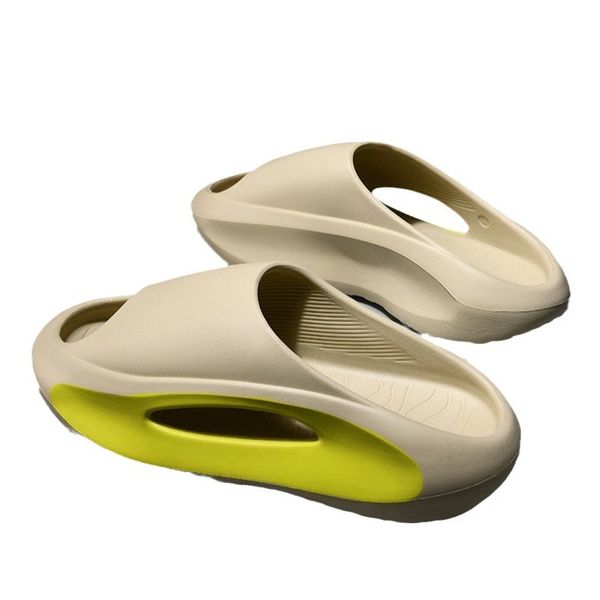 

Teenagers Men's Thick Sole Cloud Slippers Non-Slip Quick Drying Shower Bathroom Sandals Open Toe Soft EVA for Women Home and Outdoor Beach Shoes, White