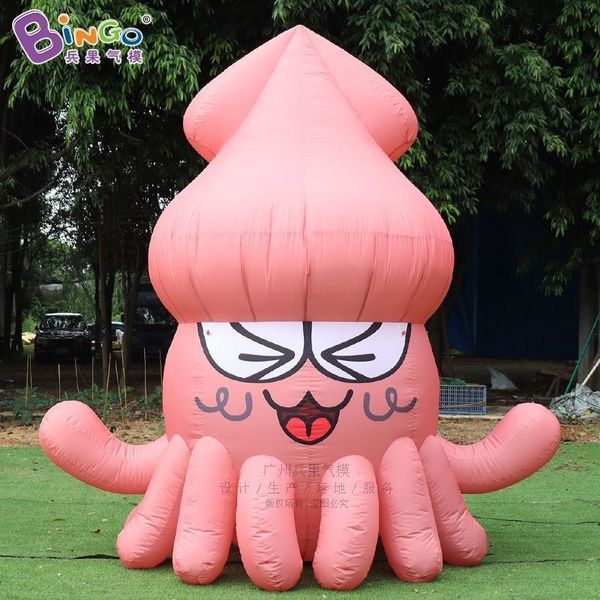 Factory direct sales of giant inflatable squid inflatable models, large-scale outdoor summer activities, night market decoration