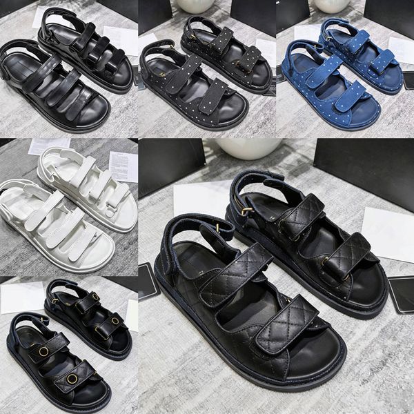 Top designer sandals women fashion summer slippers sliders casual shoes platform beach Outdoor 35-42