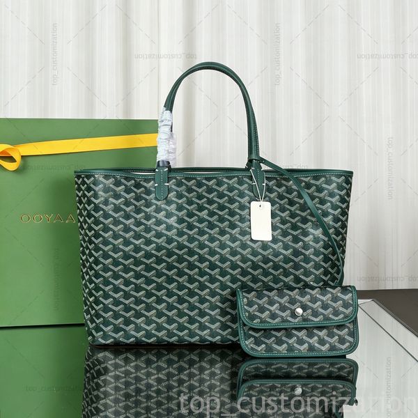 

Designer Tote Bag Luxury Bag Handbag Fashion Messenger Large Capacity Composite Shopping Bag High Quality Leather Bag Plaid Double Letter Wallet, Y4 black