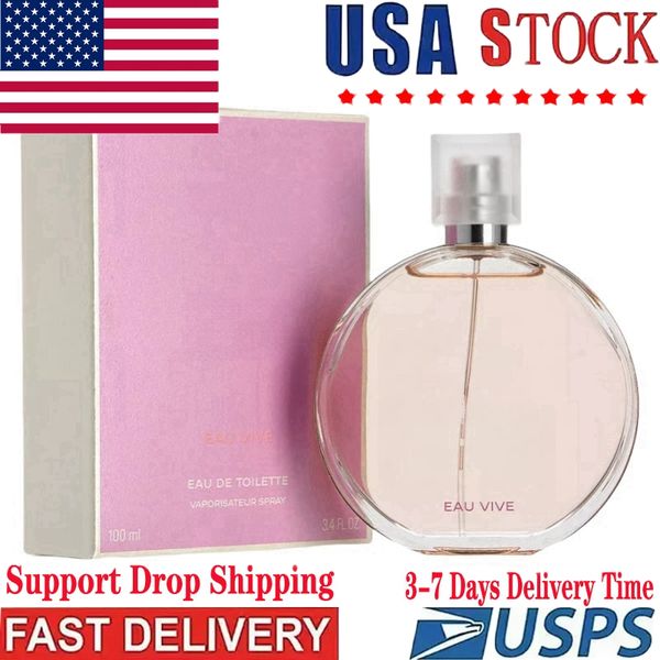 

USA 3-7 Days Delivery Chanc Fragrances Cologne Spray Woman Parfum Long Lasting Smell EDP Body Mist Lady Perfume b68