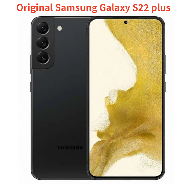 Refurbished Samsung Galaxy S22+ Plus 5G 6.6" AMOLED 8GB RAM 128/256GB ROM Snapdragon Chipset NFC Octa Core Original Unlocked Cell Phone
