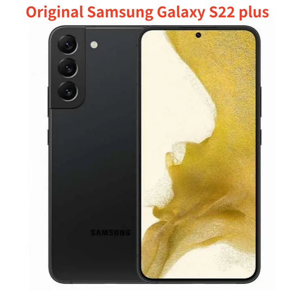 Refurbished Samsung Galaxy S22 Plus 5G S906U1 S906B S906E S906N S9060 Original 6.6" 128/256GB 8GB NFC Octa Core Android Cell Phone