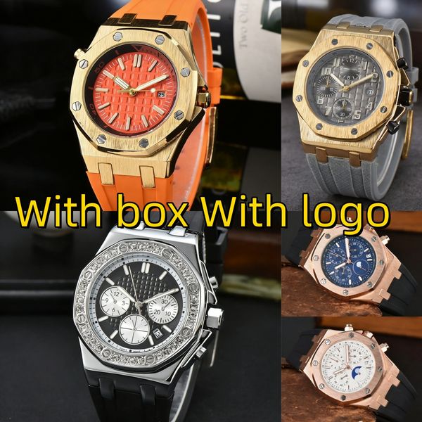 

mens watch men watch Super Clone watch watches men designer watch luxury watch clean factory movement automatic mechanical Couple watches high quality with box, Yellow