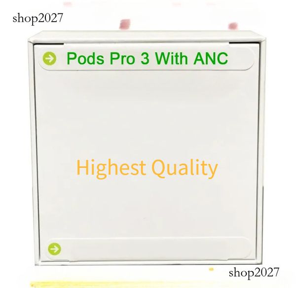 10A New Tws Earbuds Pro 3 With ANC USB C Wireless Bluetooth Earphones Pods 2nd 3rd Earphone Handfree Headset USB-C charging port For Xiaomi iPhone huawei