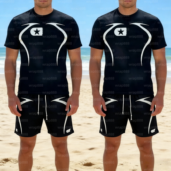 

T shirt mens Designer Summer printed T-shirts mens oversized t shirt shorts set Short Sleeves Tshirts Made of pure cotton loose fit Streetwear Graffiti Top, 48color