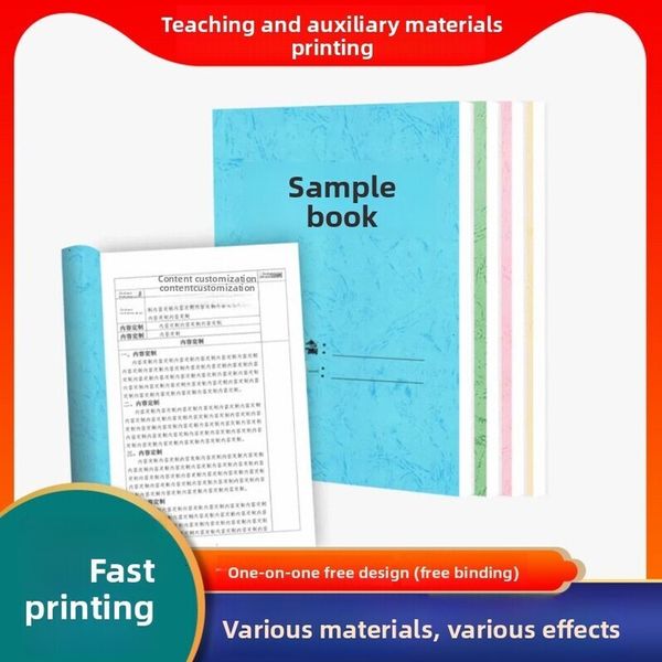 

Educational Supplement Factory Primary and Secondary School Study Guide Textbook Exam Preparation Material Hardcover Book Binding Printing