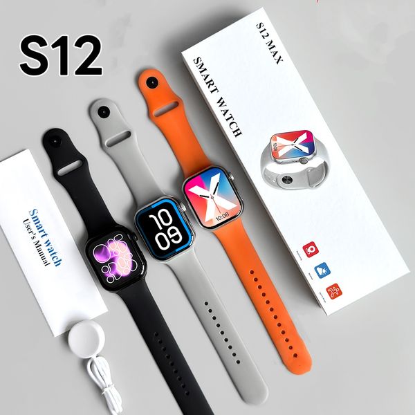 The latest S12 smartwatch features Bluetooth connectivity and health tracking capabilities, and runs on the Android operating system.