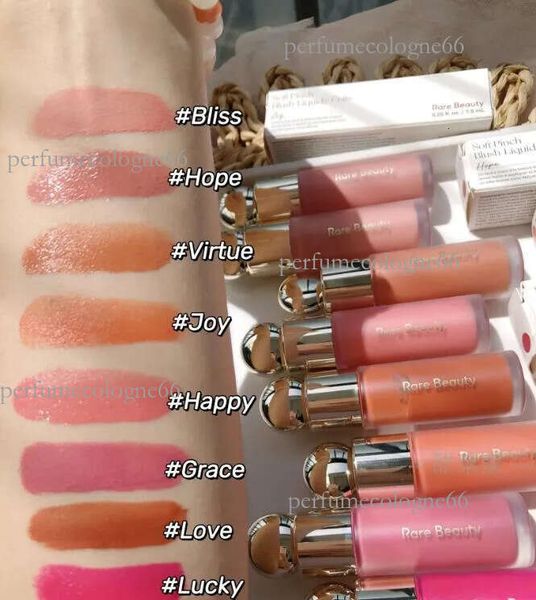 

Makeup 11colors Rare Beauty Soft Pinch Liquid Blush 7.5ml Selena Face Cheek Lipgloss Cosmetics Long Lasting Matte RB Blusher JOY WORTH HAPPY LUCKY BLISS HOPE, As picture