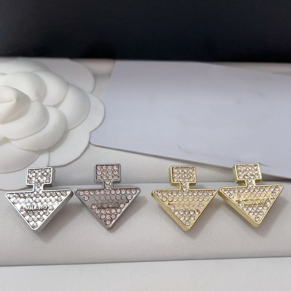 

Fashion Earring Stud Designer 18k Gold Plated Eardrop Letter Dangle Earrings for Women High Quality Jewelry