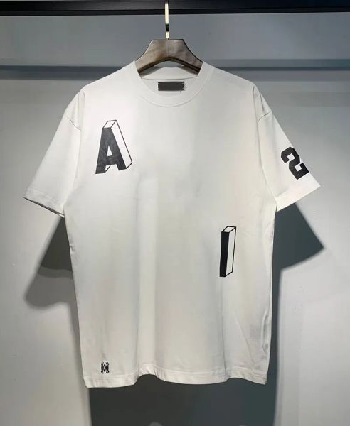 

New Men Plus amirilshirts T-shirts Womens Printed Fashion Summer Man Designer T-shirt Casual Tees Shorts Sleeves Polo Luxury Hip Hop Streetwear tshirts Size S, Lightsteelblue