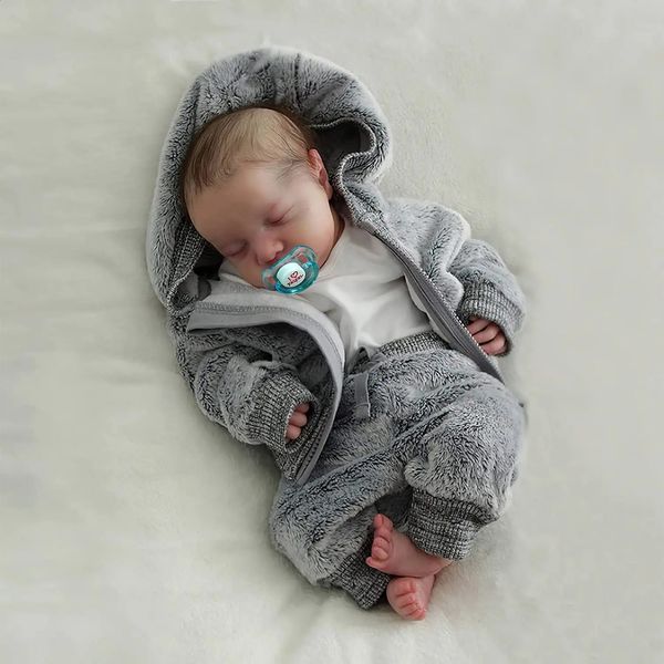 reborn baby doll BABESIDE Lifelike Reborn Dolls Silicone Boys 17 Inch Feeling istic born Baby Doll Full silicone Body Vi 260316 realistic newborn