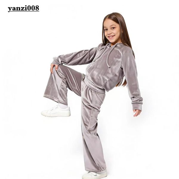 

Spring Autumn New Kids Designer Girls Clothes Sets Children Clothes High Quality Long Sleeve Hooded Jacket +Pants 2PCS/Suit Baby Clothes Kids Girls Clothing Sets, Black