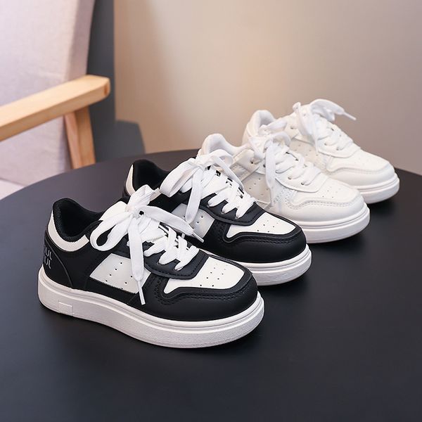 

kids trainers Trainer Sneakers Kid Shoes designer sneakers Low-top casual shoes toddler Boys' and girls' shoes baby shoes toddler Free Shipping size 26-37, White
