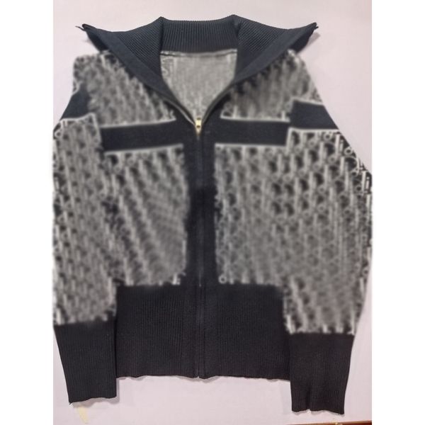 

Spring Autumn Jacket Women Knitted Cardigan Cropped Cardigan Highend Luxury Designer Clothes Short Tops Sweater Trend Coats, Color#5