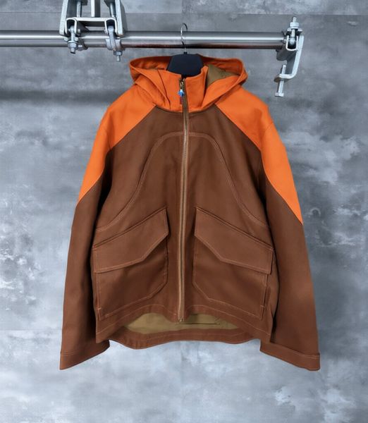 Men's plus size Outerwear & Coats Sizehoodies hoodies suit hooded casual fashion color stripe printing Asian size wild breathable long sleeve 323f
