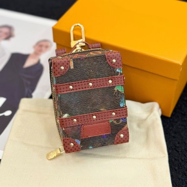 

Luxury Designers Keychains Bag Charm Cherry Coin Purse Handbag Pendant Letters Rings Keychain Key Chain Lanyards, 16#